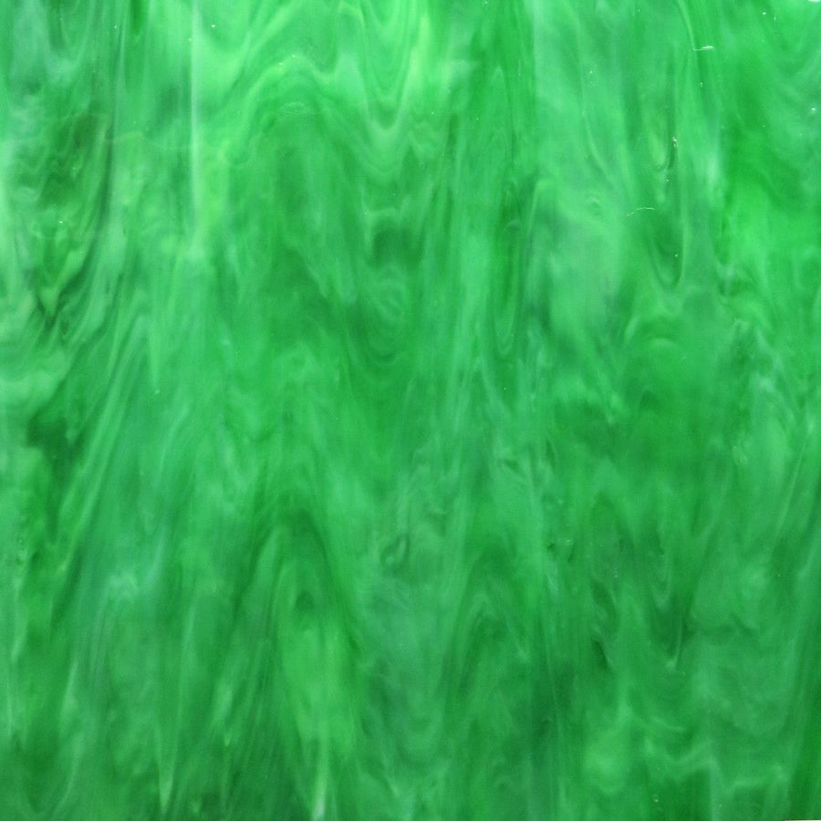 Glass Plate Shamrock Green