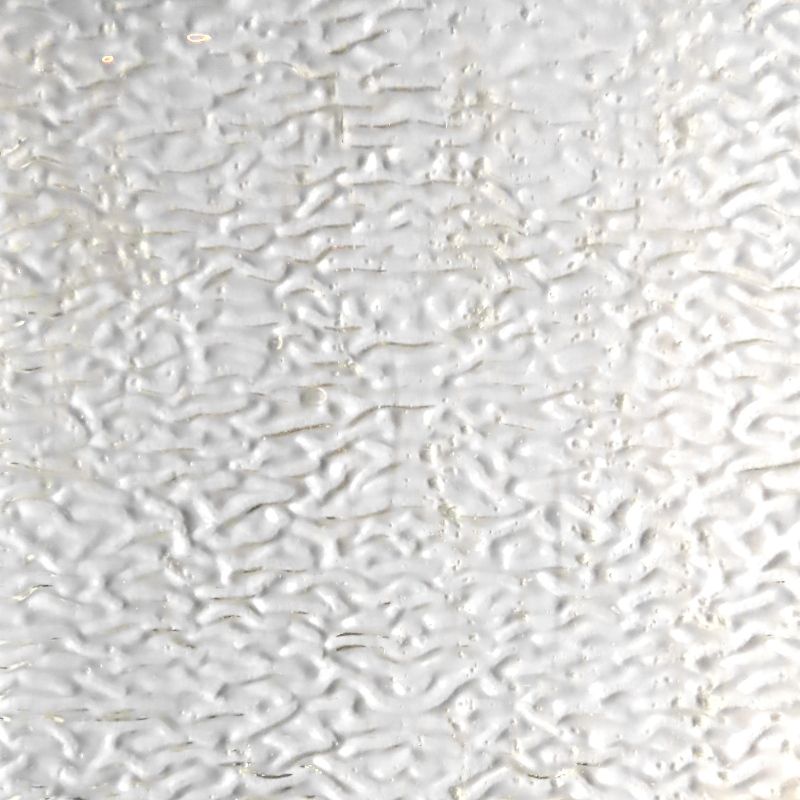 Glass Plate Crystal Clear Wavy