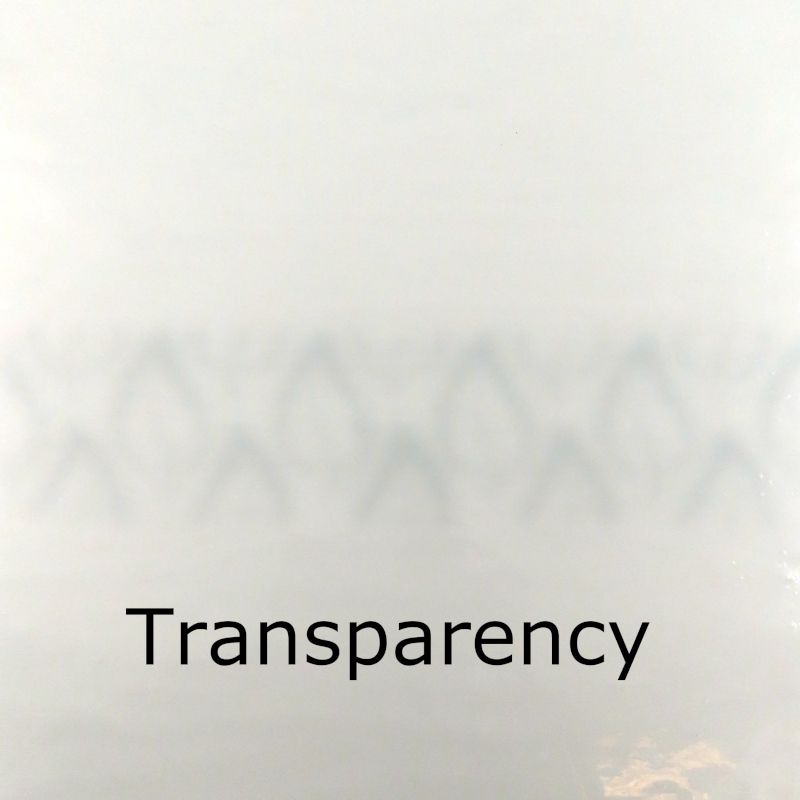 Glass Plate Eggshell White