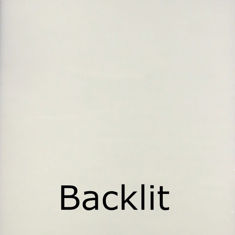 Glass Plate Eggshell White