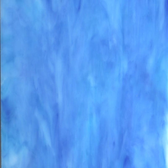 Glasplatte Zartblau Opal