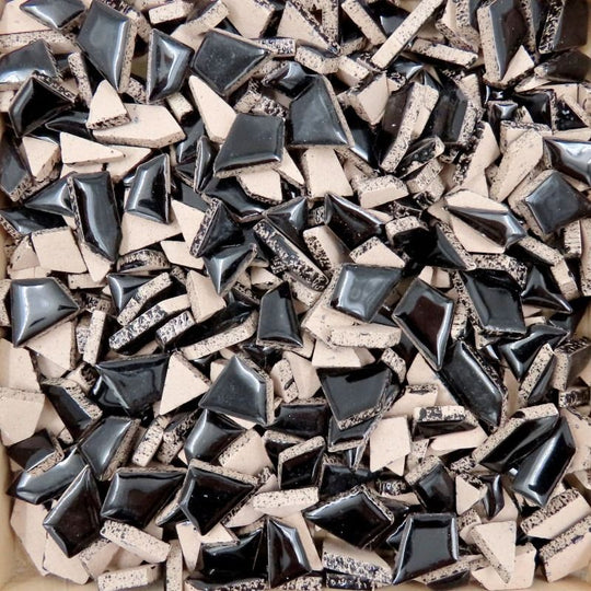 Mini Keramik-Puzzles schwarz