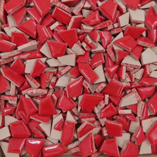Mini Keramik-Puzzles rot