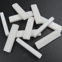 Baguettes en marbre Blanc Cristal
