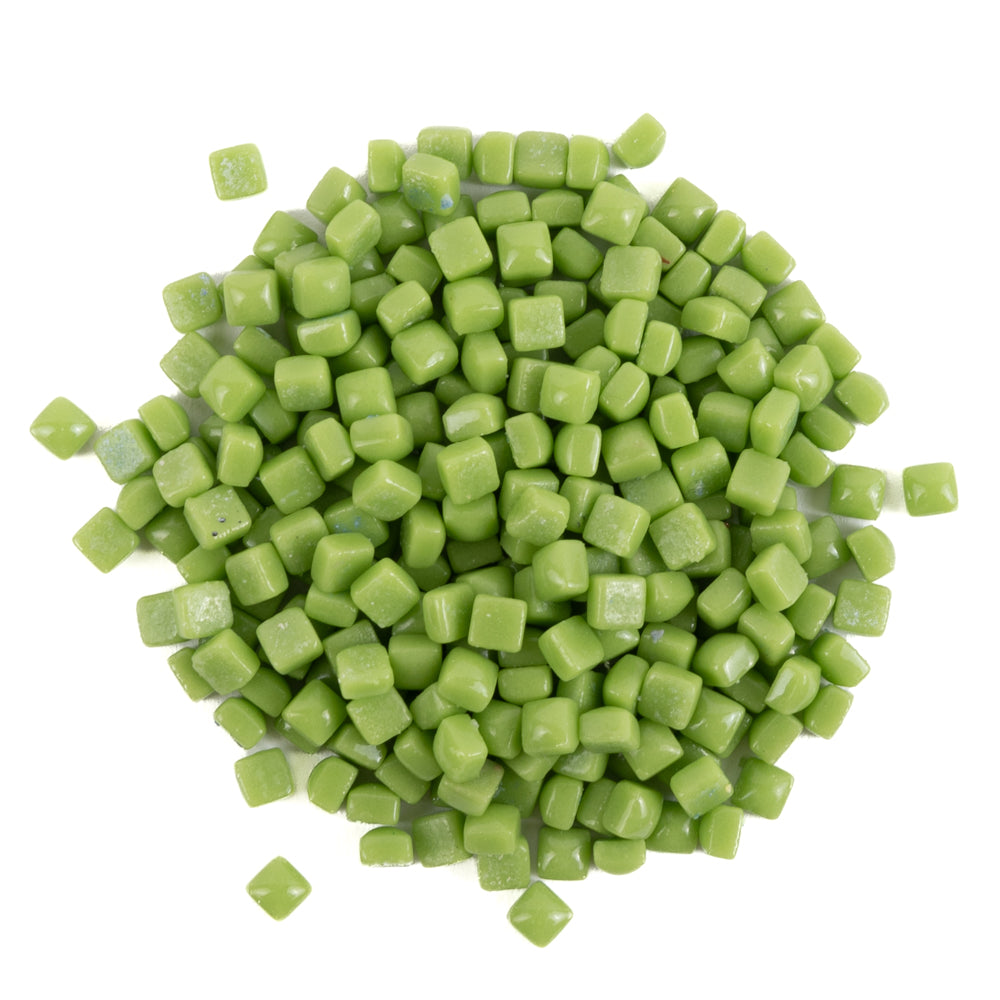 Micro Mosaico di Vetro 4,8mm Verde Nuovo