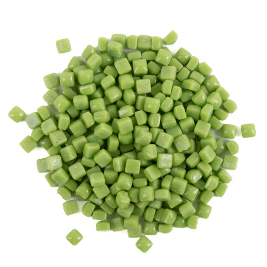 Micro Mosaico di Vetro 4,8mm Verde Nuovo