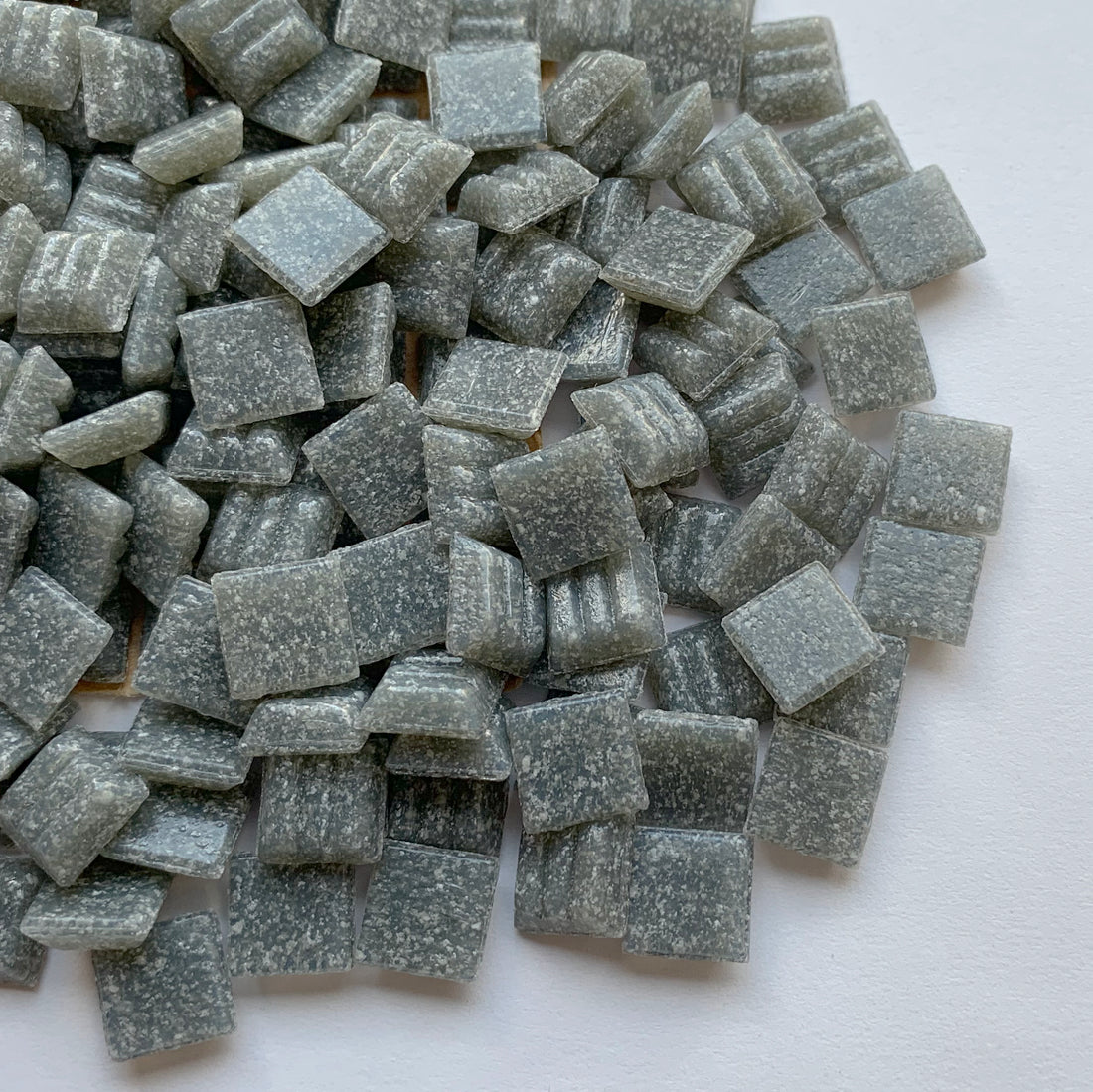 Mosaico in vetro 10 mm Grigio scuro