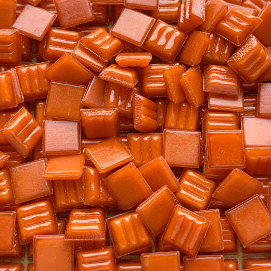 Glasmosaik 10 mm Orange (lose)