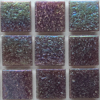 Pâtes De Verre Irisées 20mm Mangoustan