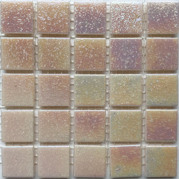 Pâtes De Verre Irisées 20mm Coquillage