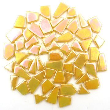 Ottoman Puzzle Irisierend Mais
