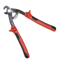 Rubi Papageienschnabelzange mit gebogenem Maul und ergonomischen Griffen