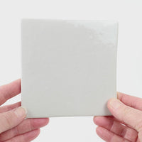 Video showing Morasutti Smalti mosaic tile – white – 11.5 x 11.5 cm, rotated to show full tile