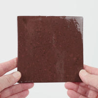 Video showing Morasutti Smalti mosaic tile – taupe – 11.5 x 11.5 cm, rotated to show full tile