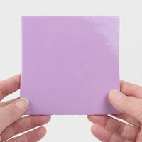 Video showing Morasutti Smalti mosaic tile – purple – 11.5 x 11.5 cm, rotated to show full tile