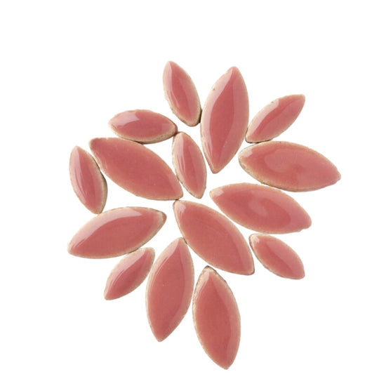 Ceramic Petals  Dusty Rose
