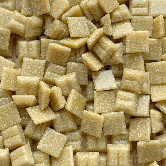 Glasmosaik 10mm  Biskuit