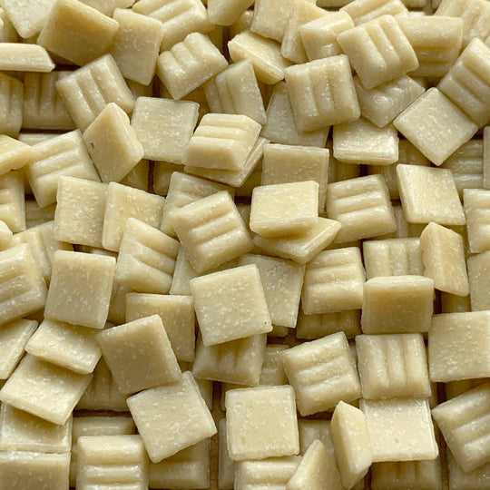 Glasmosaik 10mm  Creme