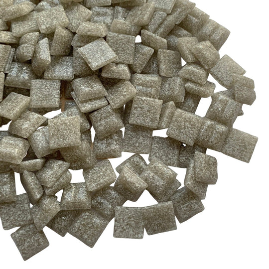 Glasmosaik 10mm  Maus Grau