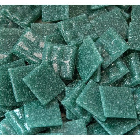 Glasmosaik Standard 20mm  Tiefseeblau