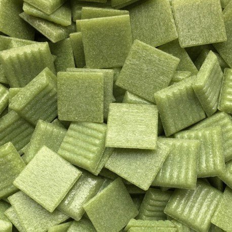 Glasmosaik Murano 20mm  Seegras