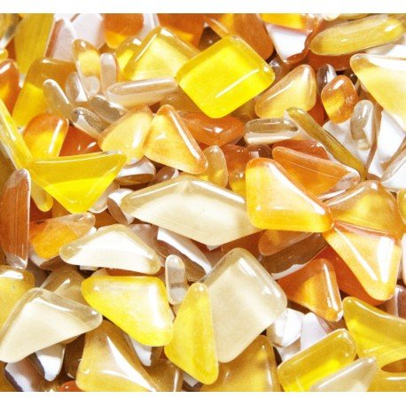 Soft Glas  Sonnenblumen-Mix