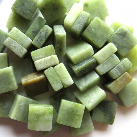 Marble 10x10mm  Emerald Green