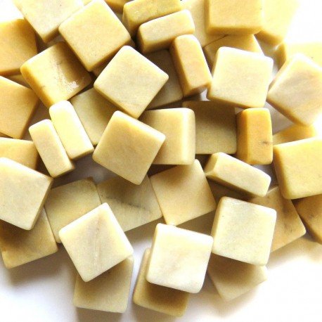 Marble 10x10mm  Giallo Cream