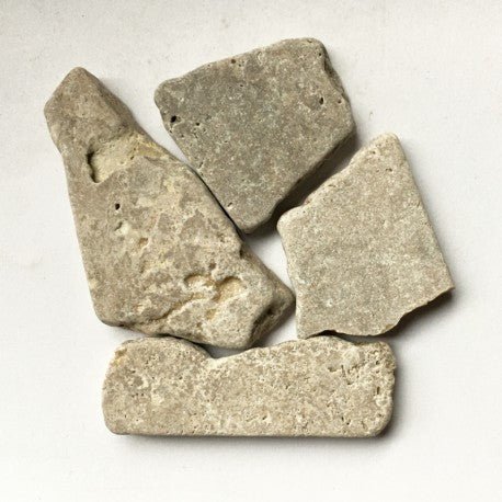 Marble Polygon Travertin Noce