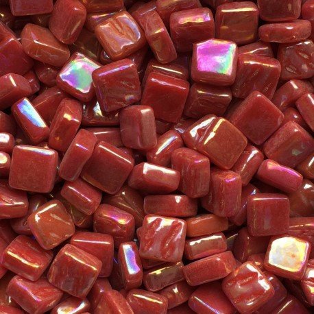 Ottoman Nacré 8mm Rouge Sang 