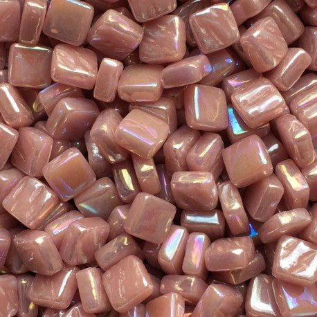 Ottoman Nacré 8mm Rose Foncé 