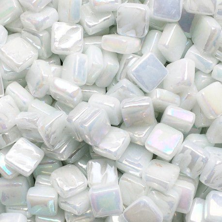 Ottoman Nacré 8mm Blanc 