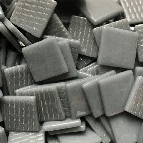 Pâtes De Verre 25mm Gris Foncé