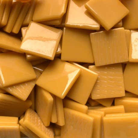 Pâte de Verre 25mm Opal  Amber