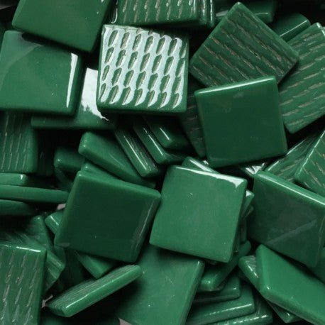 Pâte de Verre 25mm Spuce Green