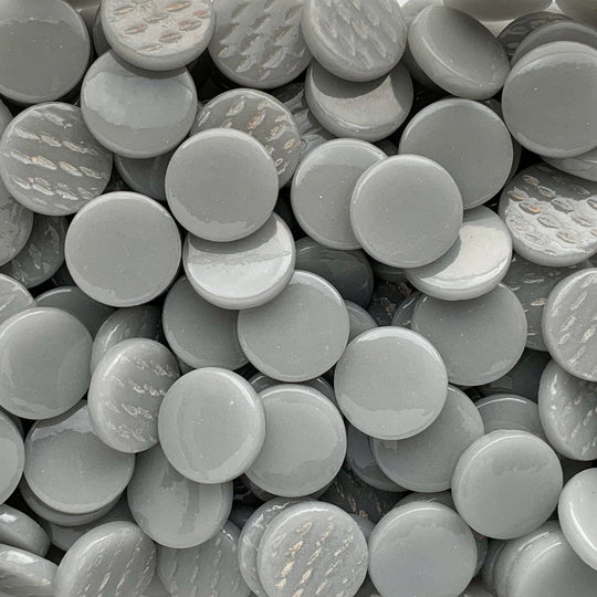 Pastilles De Verre 18mm Gris