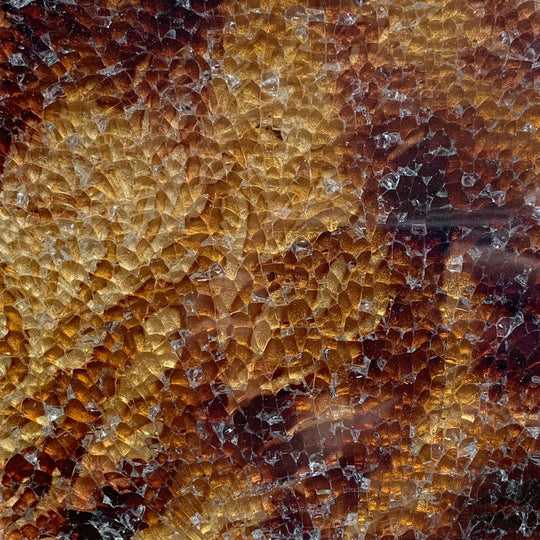 Safety Glas  Braun Marmoriert