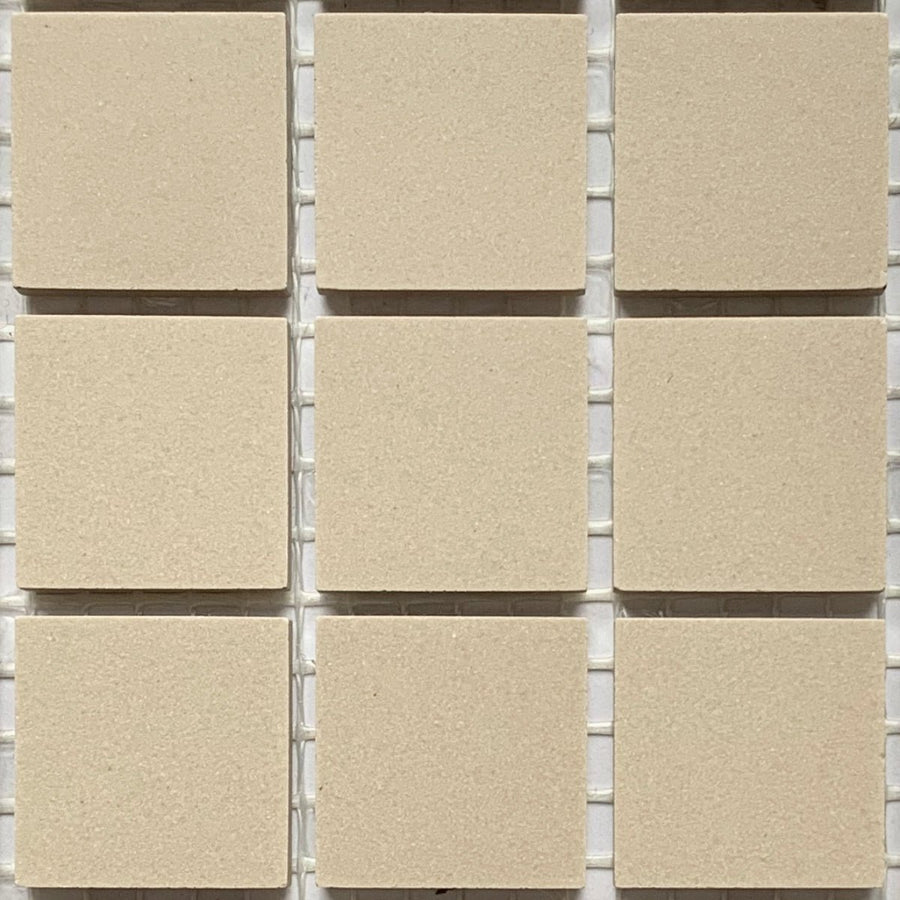 Winckelmans Linen – matte Mosaikfliesen im Format 20x20 mm auf Netz