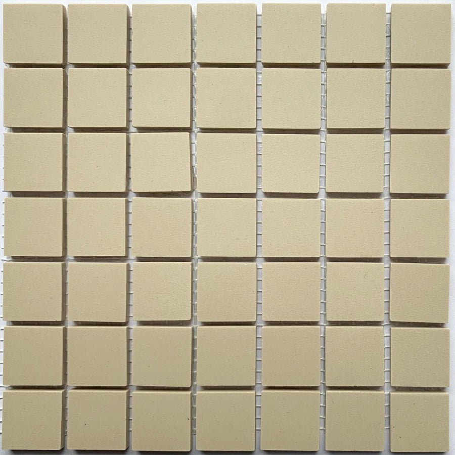 Winckelmans Ontario – matt 20x20 mm mosaic tiles on mesh